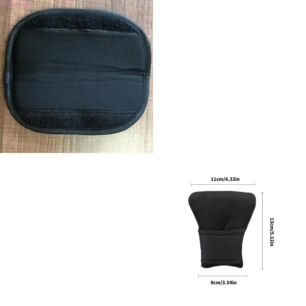 D0JC Protective Baby Strollers Harness Cover Machine Washable For Carriers Soft Fabric Crotch Strap Protective Pad