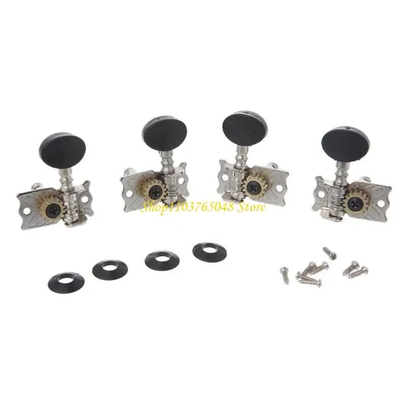 R53E Tuning Pegs Tuners Machine Heads 2R 2L for 4 String Ukulele Guitar Bass Parts