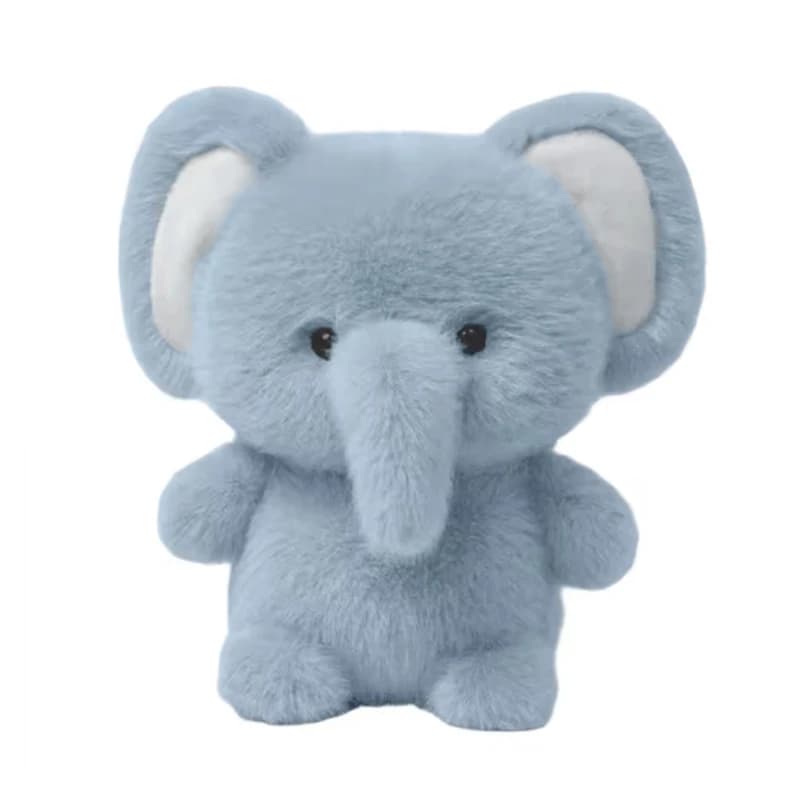 Nuovo Simpatico Peluche da 16 cm, Bambola Compagna, Elefante di Peluche, Cuscino Orsetto di Peluche, Giocattolo di Peluche Animale, Regalo per Dormire