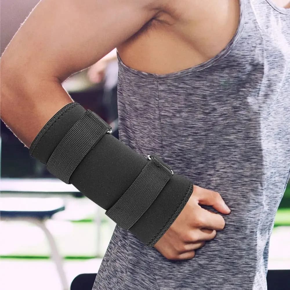 1pc Adjustable Straps Kettlebell Wrist Guards 7mm Protection Lightweight Forearm Guards Comfortable Durable Wrist Guards