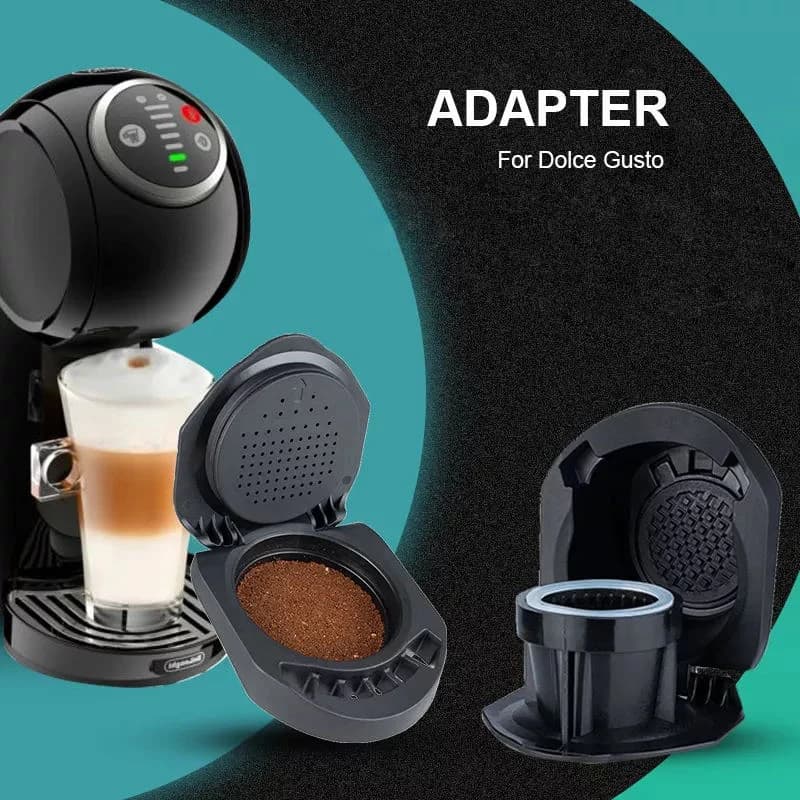 Adattatore ICafilas per macchina Dolce Gusto PICCOLO XS/Genio S Capsula riutilizzabile riutilizzabile Cafetera Expreso Coffee