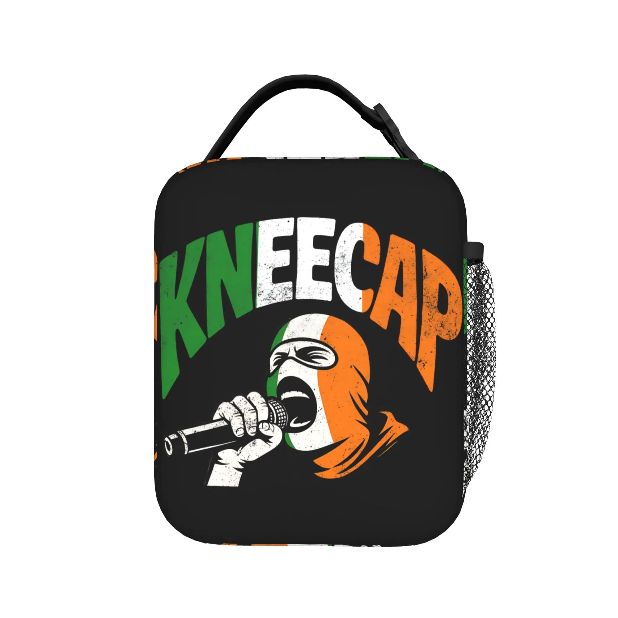 Borsa Termica Grande per Pranzo Kneecap Balaclava, Contenitore per Pasti, Borsa Termica per il Lavoro e i Viaggi, Borsa Bento