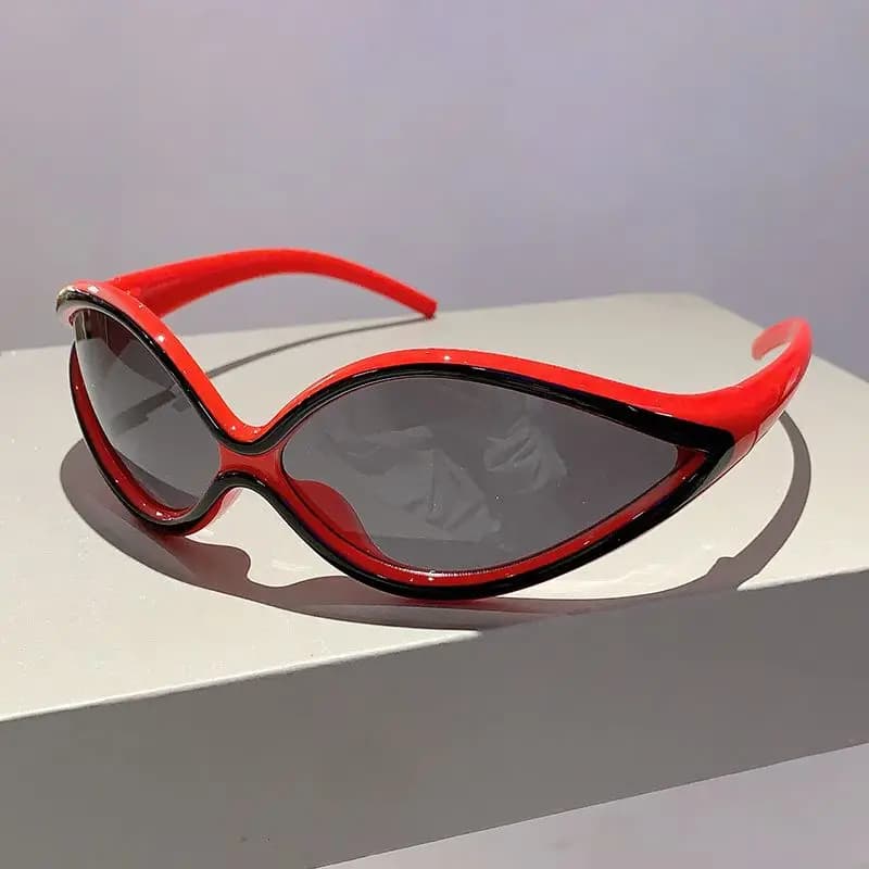 Nuovi Occhiali da Sole Versatili per Ciclismo e Sport all'Aperto, Design Elegante per Fotografia di Strada, Stile Hip-hop