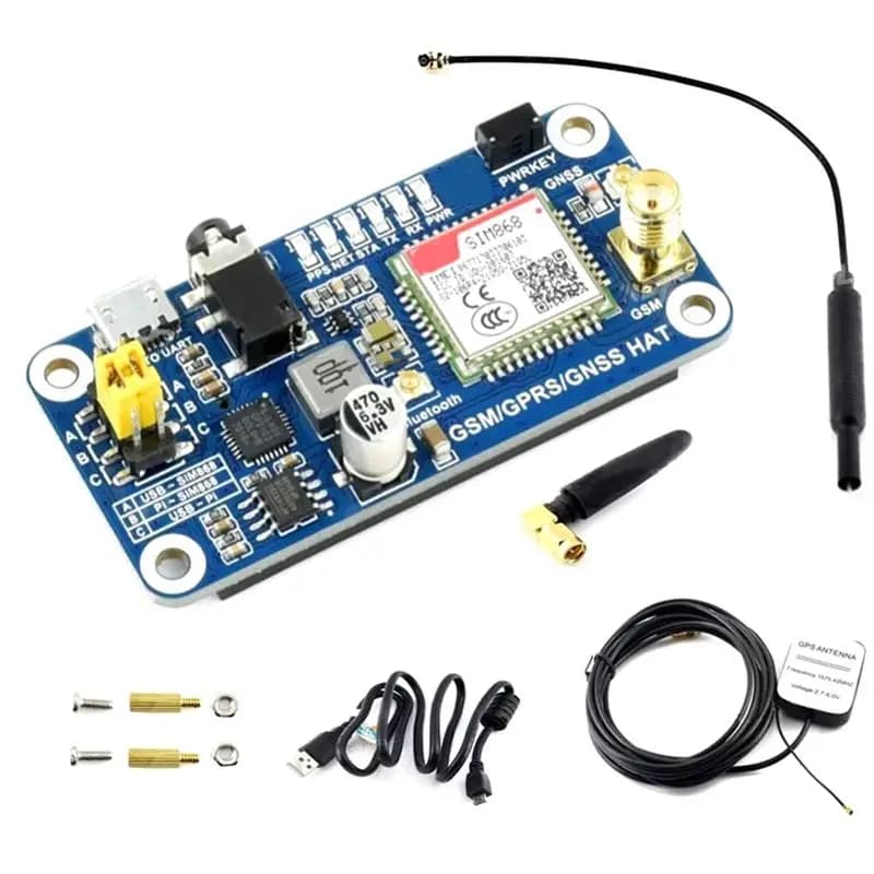 A42T-SIM868 Development Board GSM Bluetooth Phone Module GPRS Module Raspberry Pi Modules