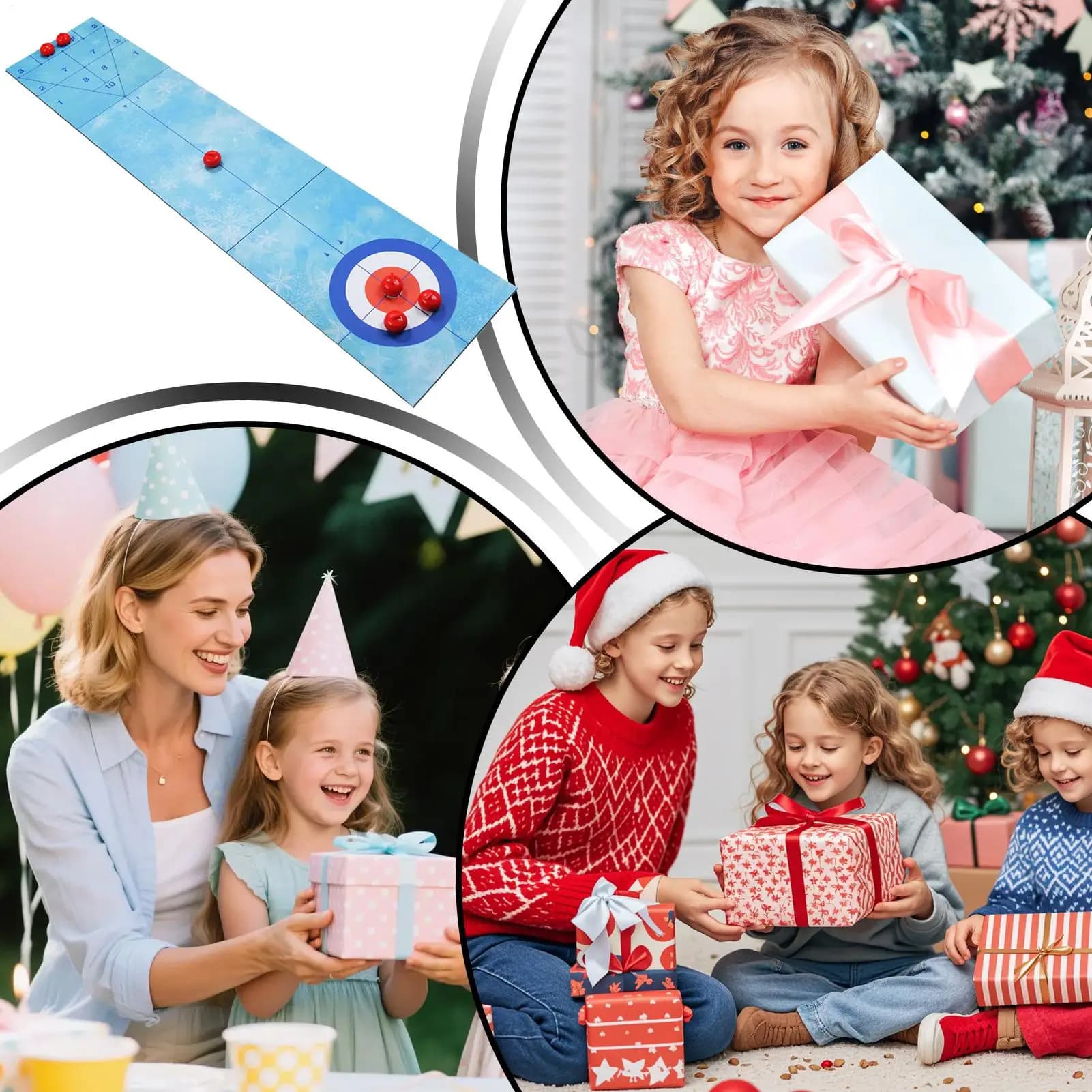 Set da gioco da golf da tavolo Set da gioco da bowling da tavolo multi-giocatore compatto per attività indoor per compagni di classe Bambini Adolescenti Amici Living