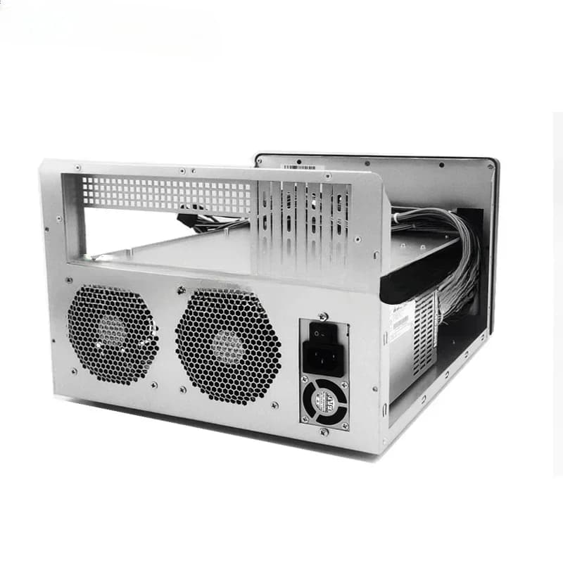 Nuovo archiviazione domestica Custodia hot-swap da 8 alloggiamenti HDD Telaio NAS IPFS supporto massimo M-ATX 9,6"*9,6 pollici e scheda madre inferiore