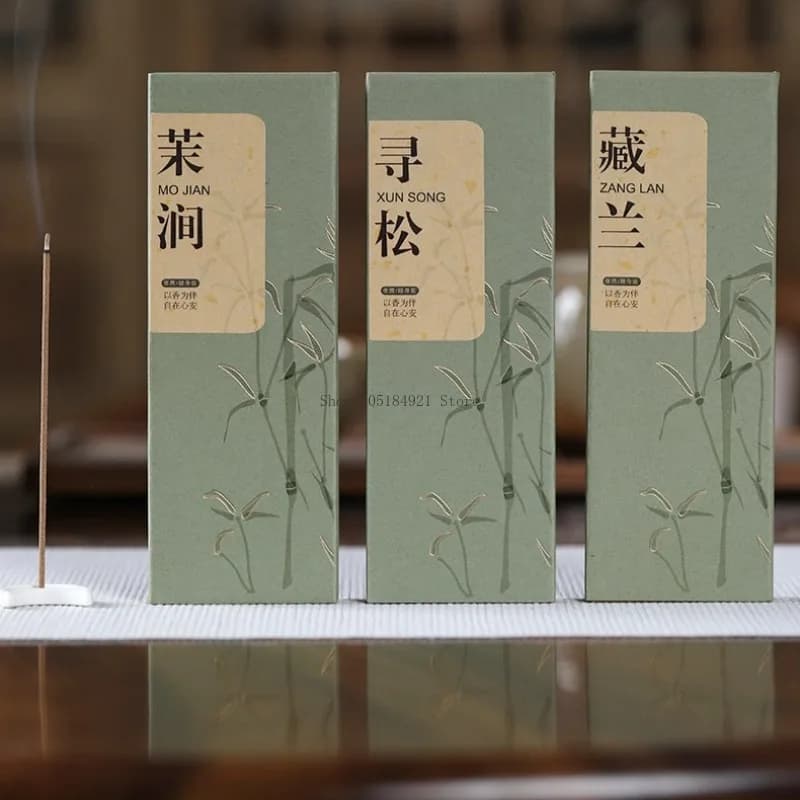 Bastoncini d'Incenso Naturali da 10,5cm/10g, 8 Fragranze Diverse, per Camera da Letto, Studio, Ufficio, Aromaterapia, Meditazione e Relax