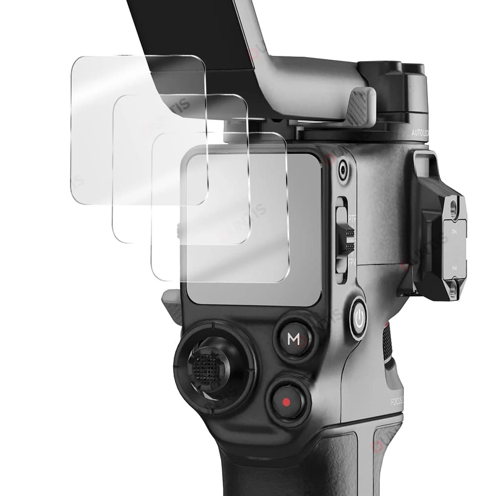 For DJI RS4/4Pro Tempered Glass Screen Protector Accessories For DJI RS4 Pro Gimbal Gimbal Photo Camera Anti-Graff Protective Film