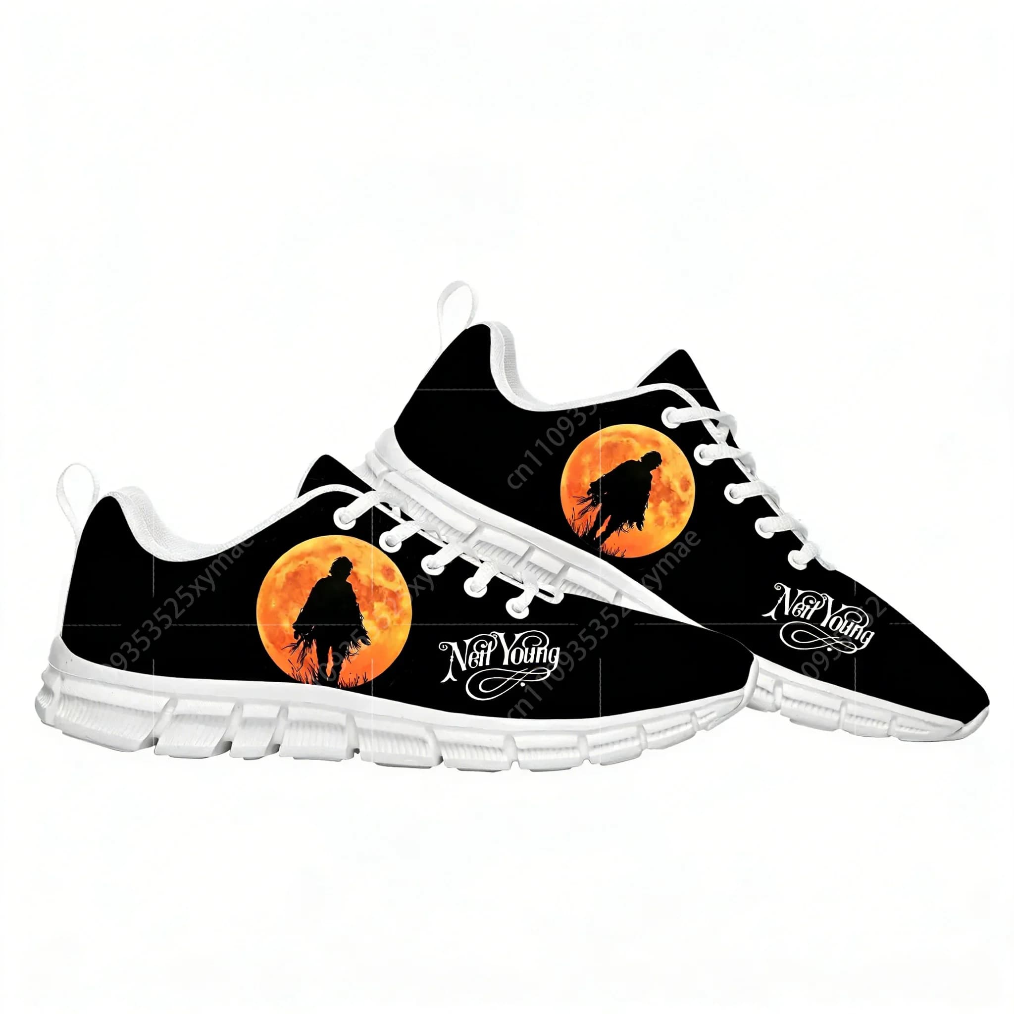 Neil Young Harvest Moon Crazy Horse Singer Scarpe sportive da uomo, da donna, da adolescente, scarpe da corsa casual alla moda