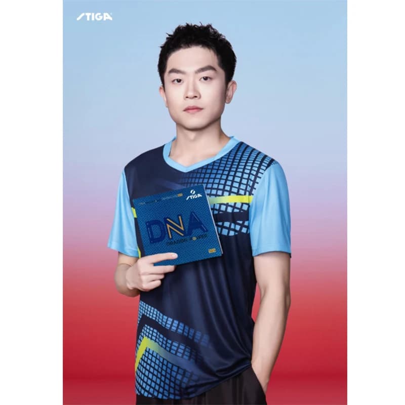 Stiga DNA DRAGON POWER AND GRIP attacco rapido in gomma da ping pong con passante Made in Germany per racchetta da ping pong della squadra nazionale