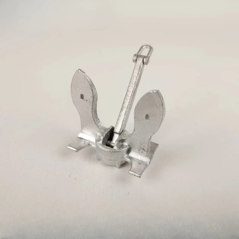 Mini Alloy Admiralty Anchor Movable Anchor Rod 61mm 46mm 39mm 29mm Simulation Ship Decoration DIY Accessories for RC Boats