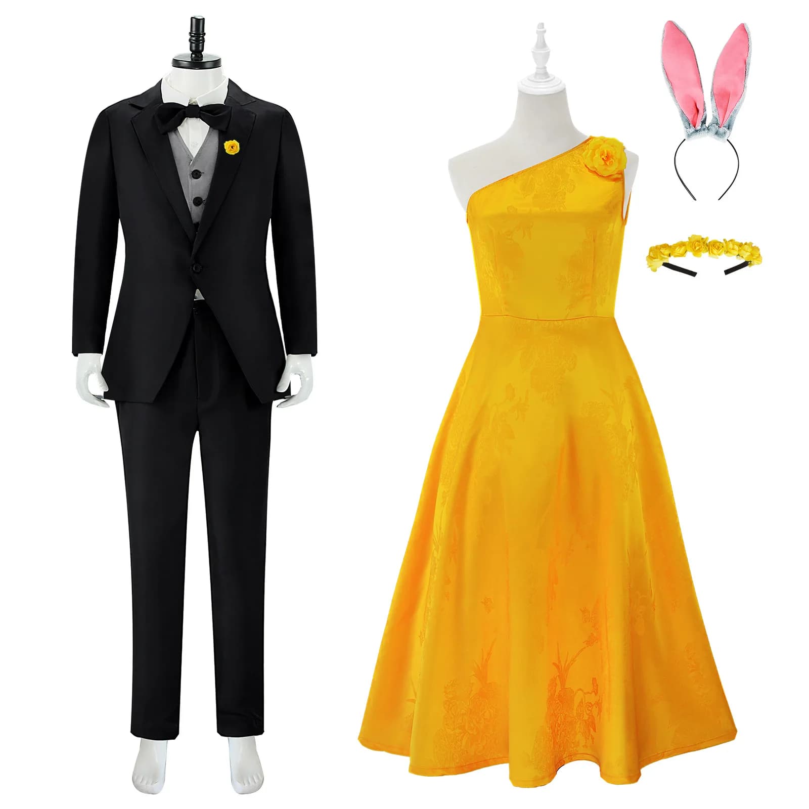 Zootopia 2 costume cosplay coniglietto polizia Judy e volpe Nick stesso costume di ruolo in stock