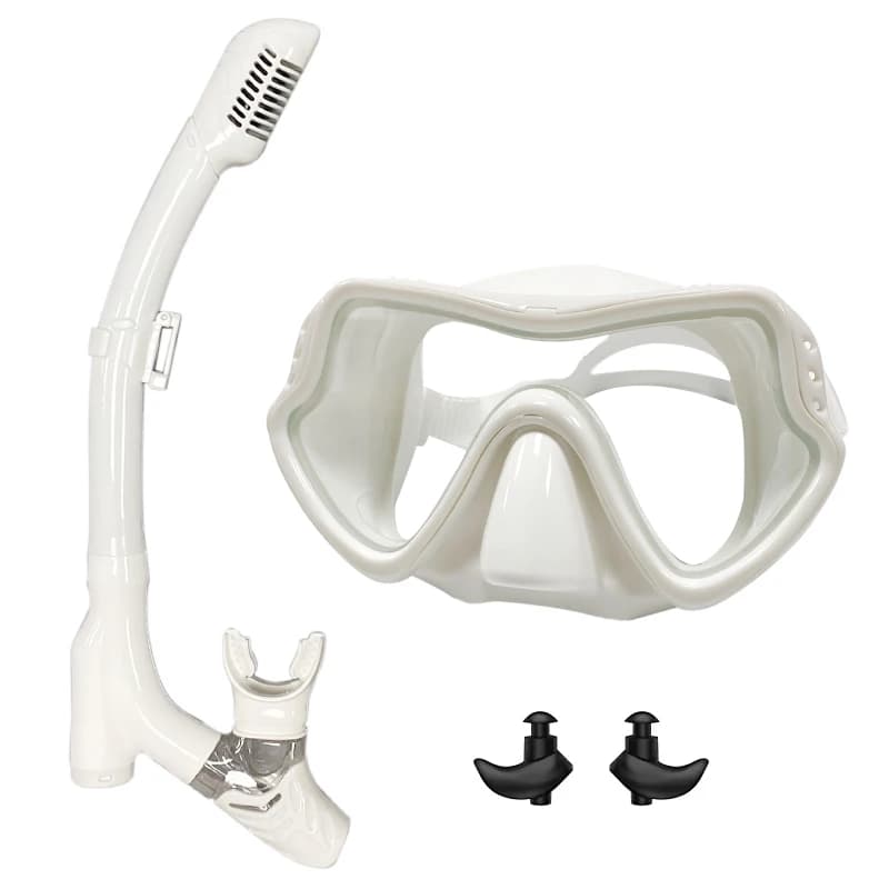 QYQ Diving Mask Professional diving mask for snorkeling and snorkeling Eyeglasses Swimwear Set of Tubes for Easy Snorkeling Mask