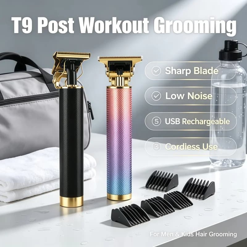 Long-lasting and safe pruning Professional Barber Clipper Kit /Accessories for Men | USB Fast Charging|Beard/Body/Hair Trimmer