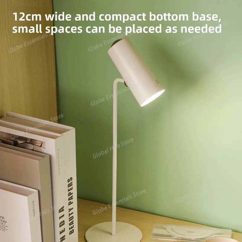 Lampada da tavolo con dimmer tattile USB Lampada da lettura per torcia da studio Camera da letto Comodino Decor Foto Lampade da scrivania per protezione degli occhi al tramonto