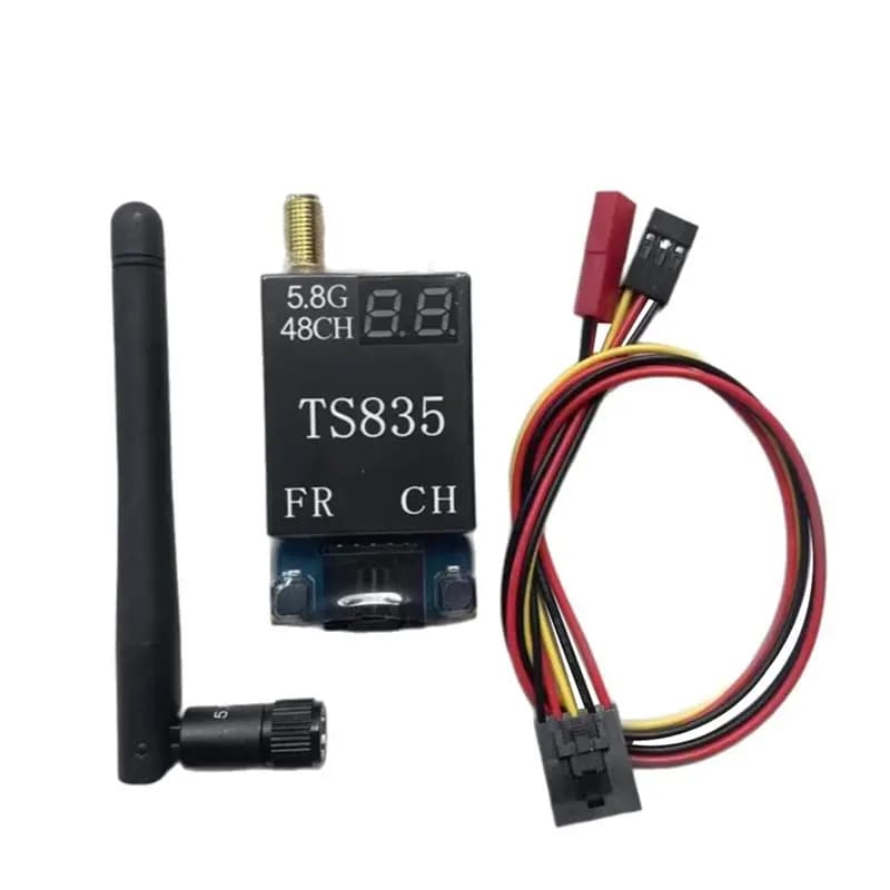 A99E-Per Droni da Corsa FPV RC, Multicottero per Accessori Quadricottero RC, Trasmettitore AV Wireless TS835 FPV 5.8G 48CH