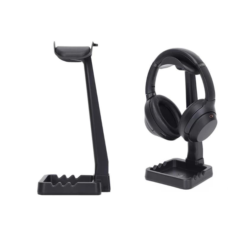 Dock per cuffie con slot per organizzare il cavo, slot per supporto per telefono e base stabile per configurazioni gioco e in