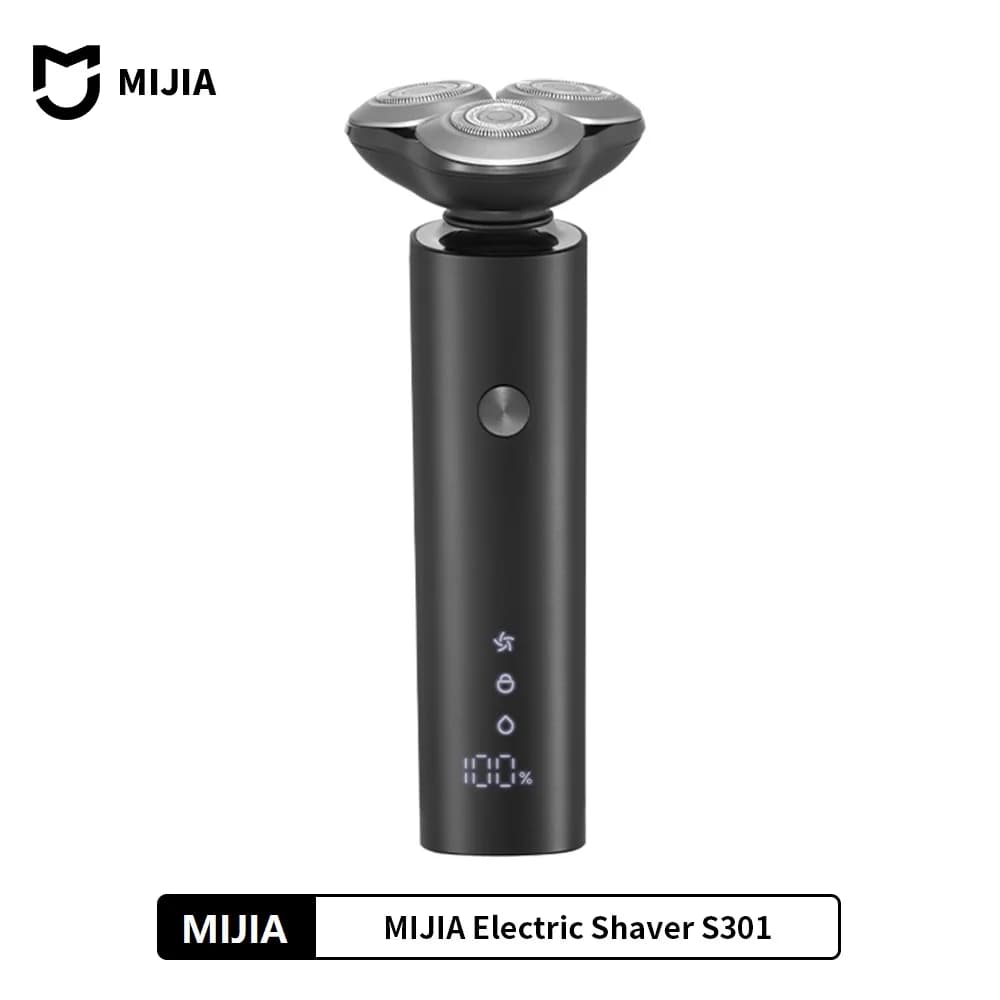 Nuovo XIAOMI NORMA MIJIA Rasoio Elettrico da Uomo S301 Barba Trimmer Macchina da Barba Rasoio Flex Portatile IPX7 Lavabile Trimer Lama in Ceramica