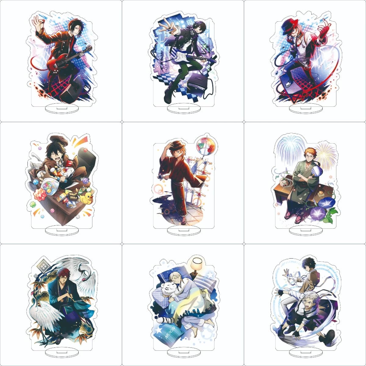 16 CENTIMETRI Anime Bungo Cani Randagi Cosplay Acrilico Stand Ornamenti Izumi Kyouka Ryunosuke Akutagawa Figura Del Basamento Regali di Halloween
