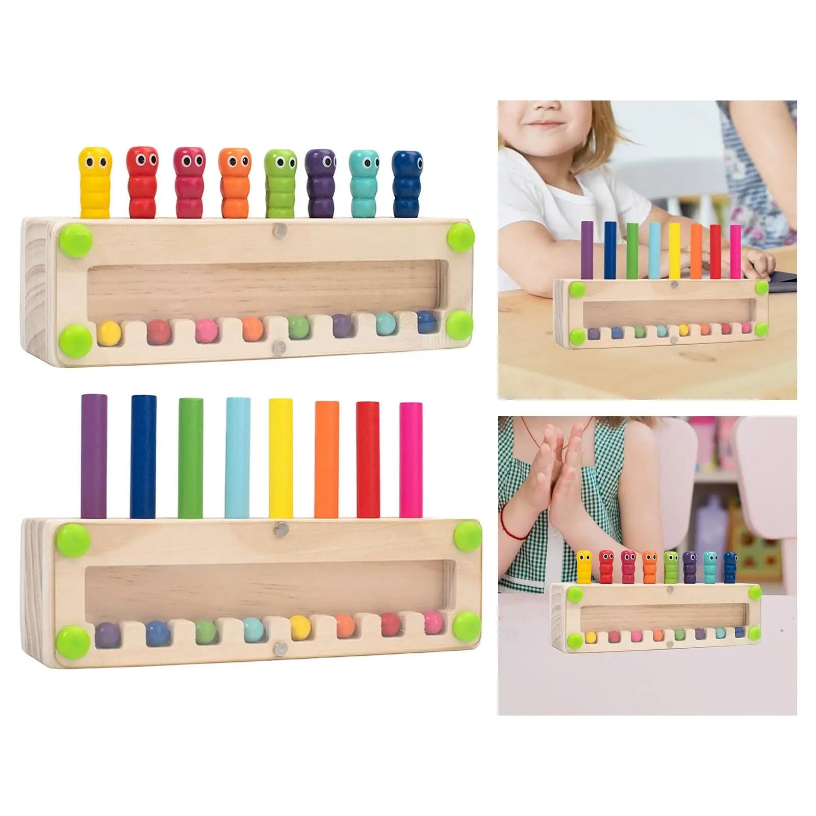 Gioco di abbinamento colori, educazione precoce, allenamento della memoria, giocattolo per la classificazione dei colori, sviluppo per bambini dai 3 anni in su, articoli per feste, ragazzi e ragazze