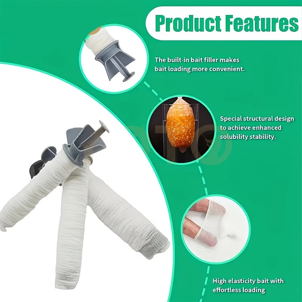 Rete PVA da 5M per la pesca alla carpa, solubile in acqua, per uso in acqua dolce, compatibile con sistemi di riempimento esche, misure maglia 18mm, 25mm, 37mm