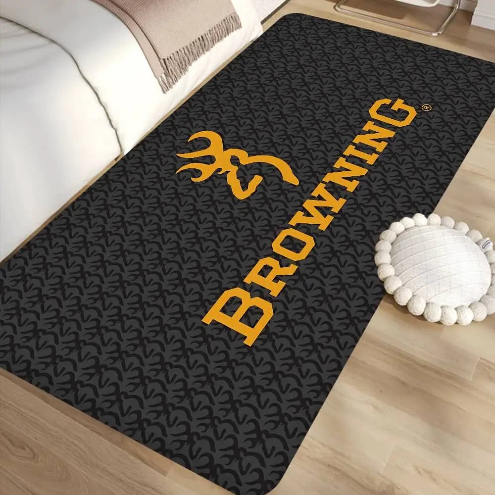 Entrance door mat with B-Browning logo, Nordic style, per bedroom, living room, balcony, non-slip, modern decoration for the house