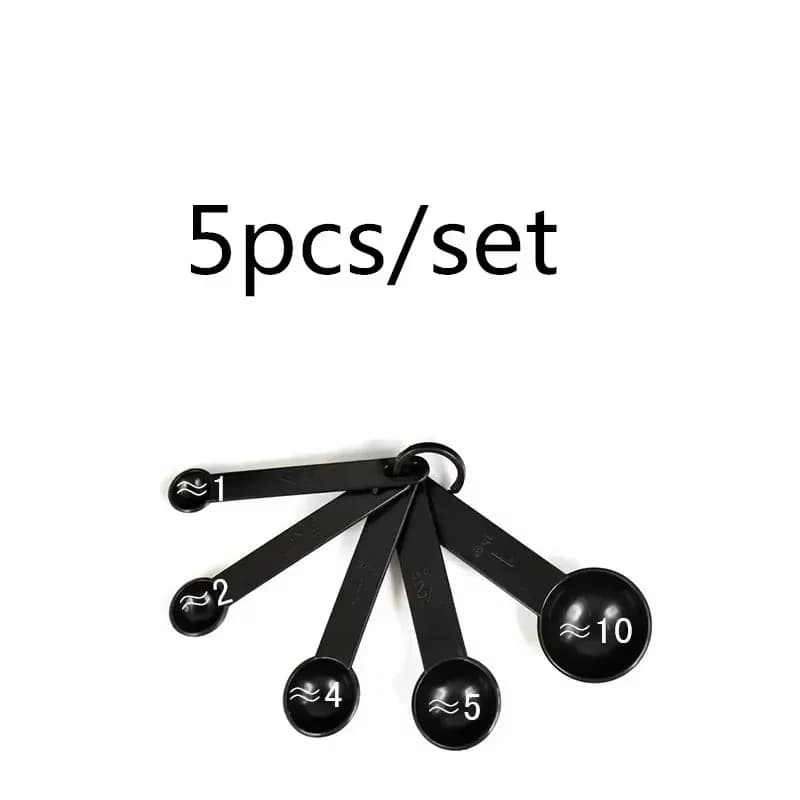 5/10Pcs Kitchen Measuring Spoon Set Clear Scale Baking Cooking Scoops For Flour Sugar Spice Measuring Tools