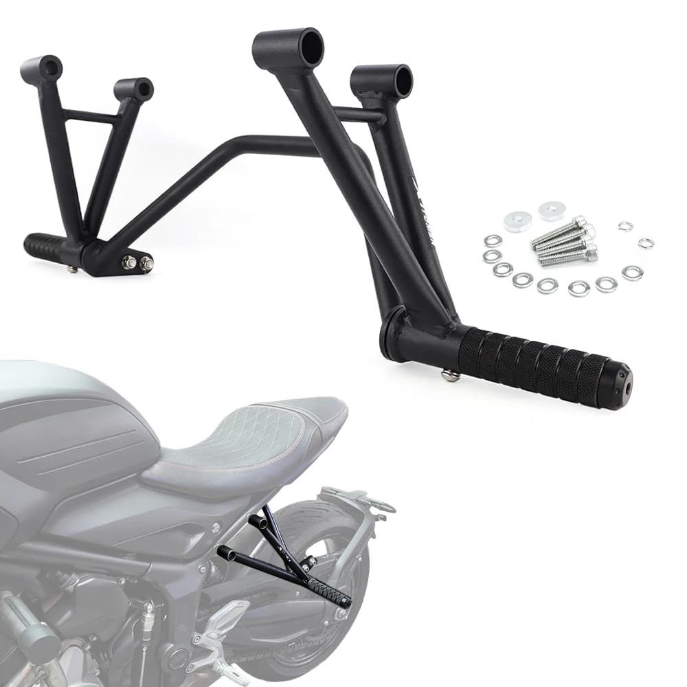Per Triumph Trident 660 2021 2022 2023 2024 2025 Poggiapiedi Posteriori Moto Supporto Pedane Stunt Protezione Stunt