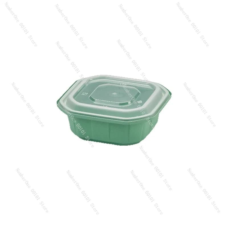 Contenitore per Alimenti Monouso in PP di Grado Alimentare, Scatola per Pranzo Rinforzata Antiperdita, Contenitore Premium in Plastica per Preparazione Pasti e Asporto