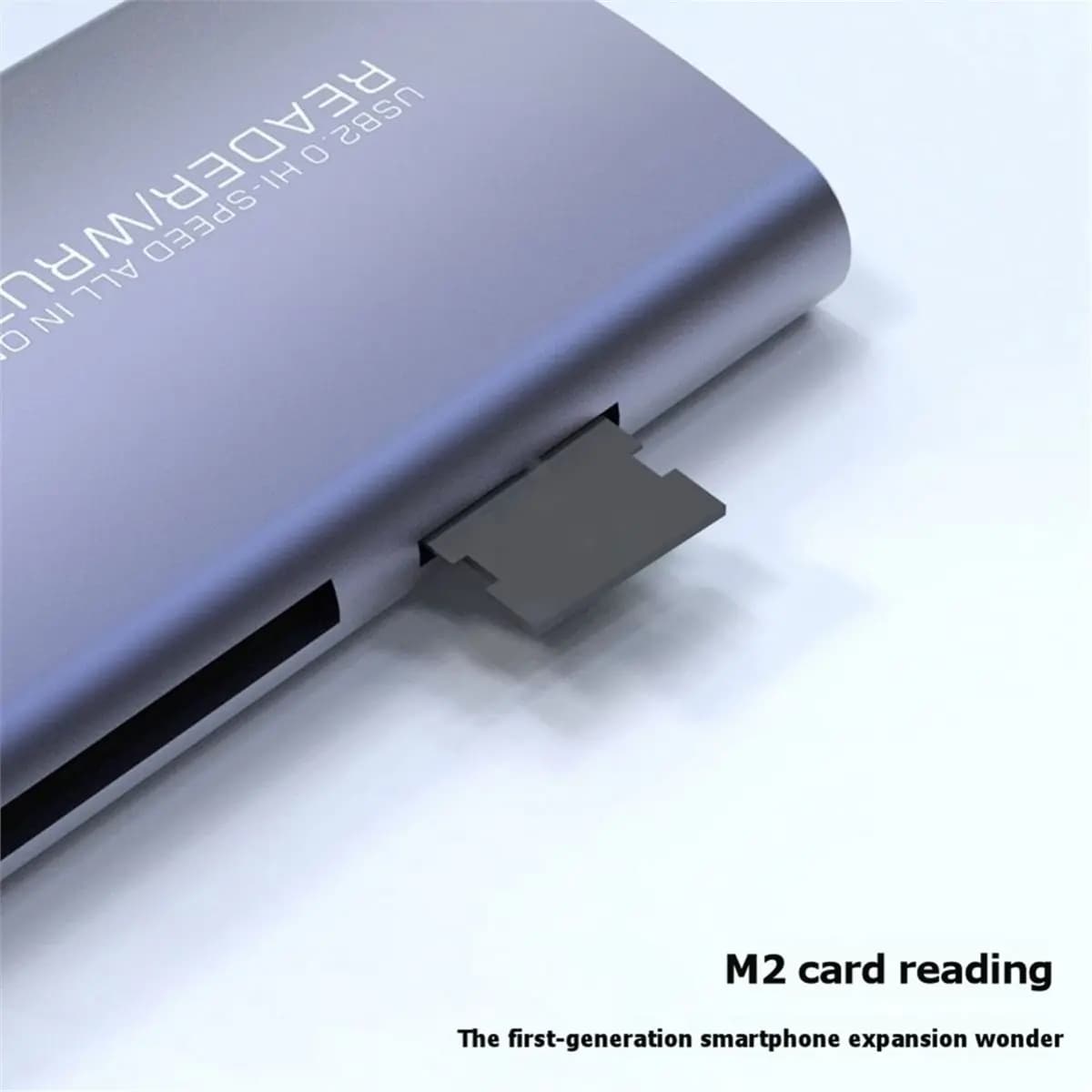 NEW FACTORY~6 in 1 USB Multifunctional Reader SD/TF/XD//M2 Memory Card Adapter for Cameras Computers High-Speed Data Transfer
