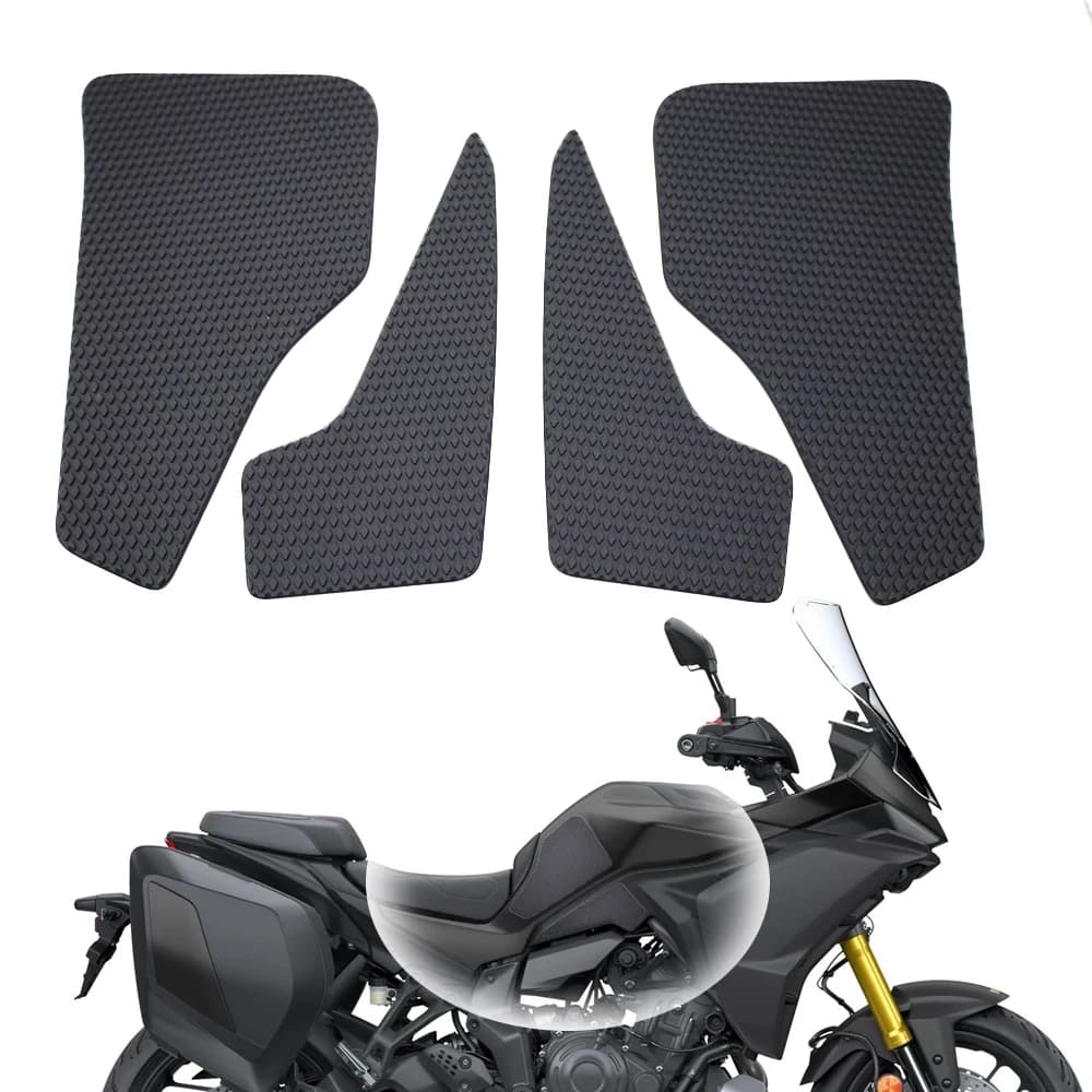Moto Anti slip adesivo Serbatoio Trazione Pad Lato Ginocchio Grip Protector NUOVO Per Yamaha Tracer 7 GT Tracer7 2025 2026