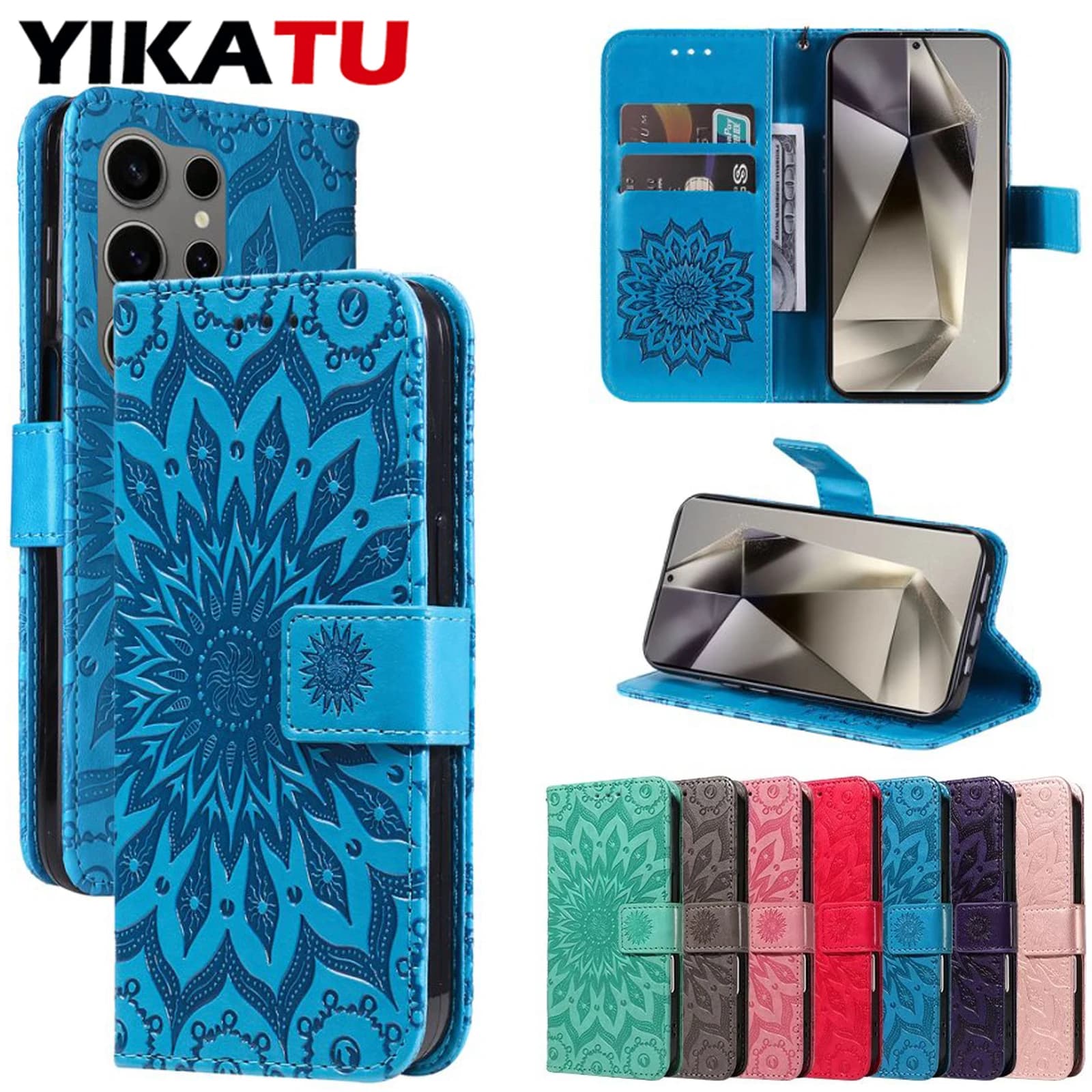 Wallet Leather Case For Samsung Galaxy J6 J5 J4 Prime J610F J415 S10E S10 Lite S9 S8 Plus S7 Edge Note 20 10 9 8 Pro Xcover7 5G