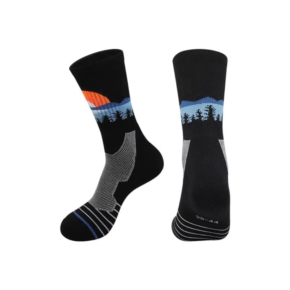 Riding Winter Merino Wool Socks Warm Non Slip Snow Warm Socks Comfortable Breathable Hiking Socks for Men