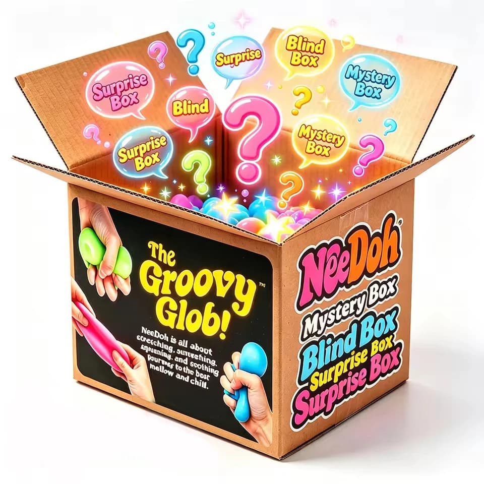 2026 New Schylling Squeez Toy Squishy Blind Box Multi Slow-Rising Squishy ADHD Stress Relief Fingertip Toy Mystery Ornament Gift