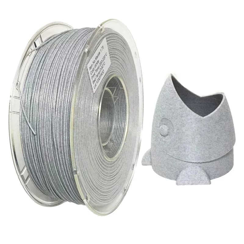 PLA Filament PLA Effetto Marmo per Stampante 3D, 1kg, Realistic Appearance of Stone, 1.75mm, Plastic Material for Models with Lyscia Finish