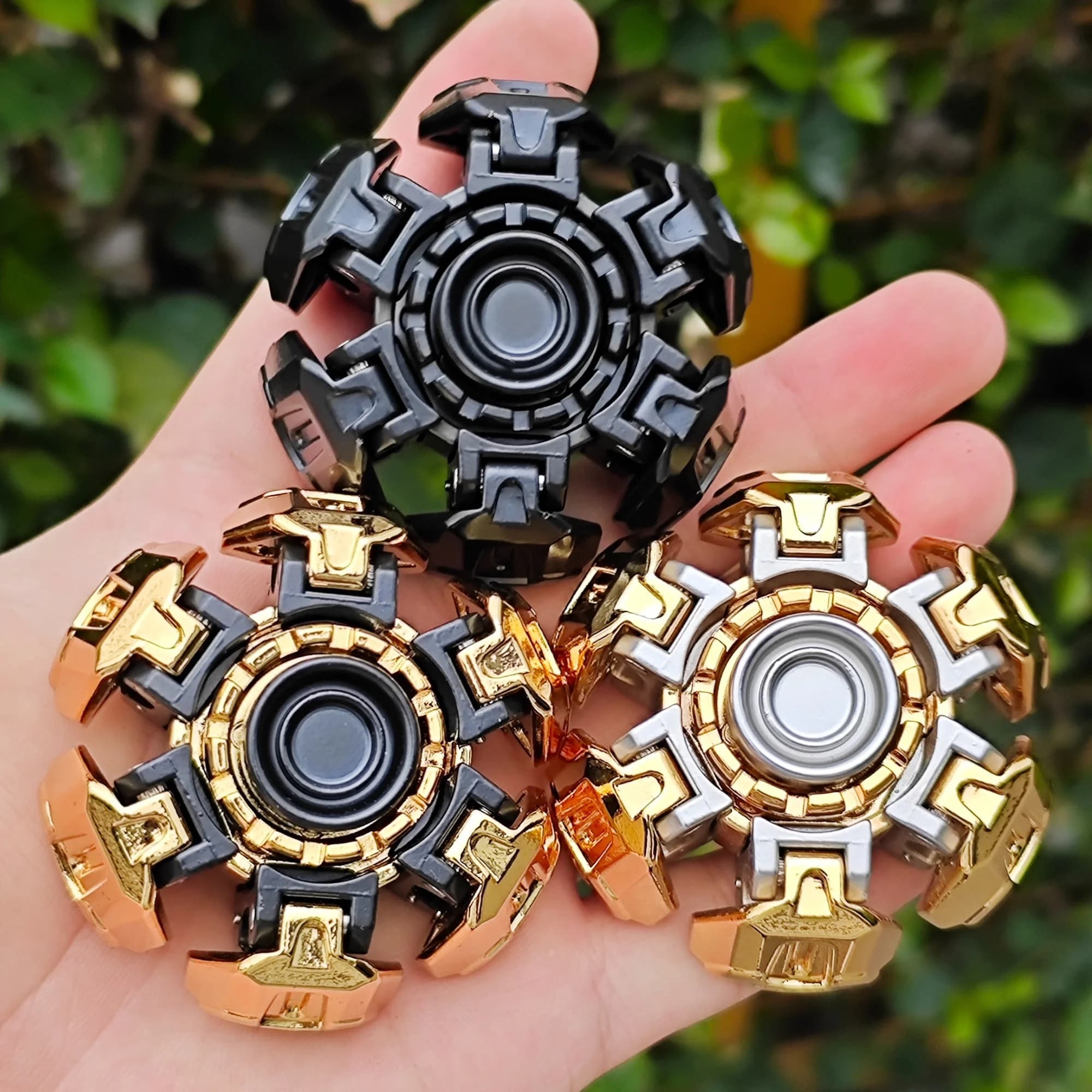 EDC Fidget Sliders, Giocattoli Antistress per Adulti, Spinner Magnetico in Metallo, Giocattoli Fidget per Bambini e Adulti, Regali di Compleanno