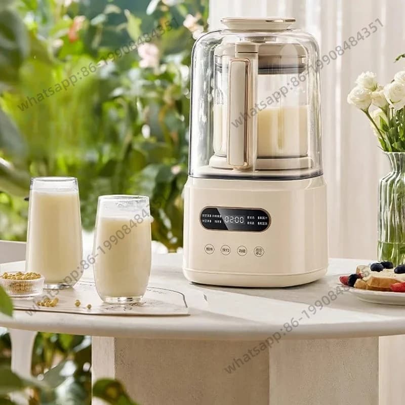 Frullatore Multifunzione Automatico per Latte di Soia, Macchina da Cucina Compatta per Uso Domestico