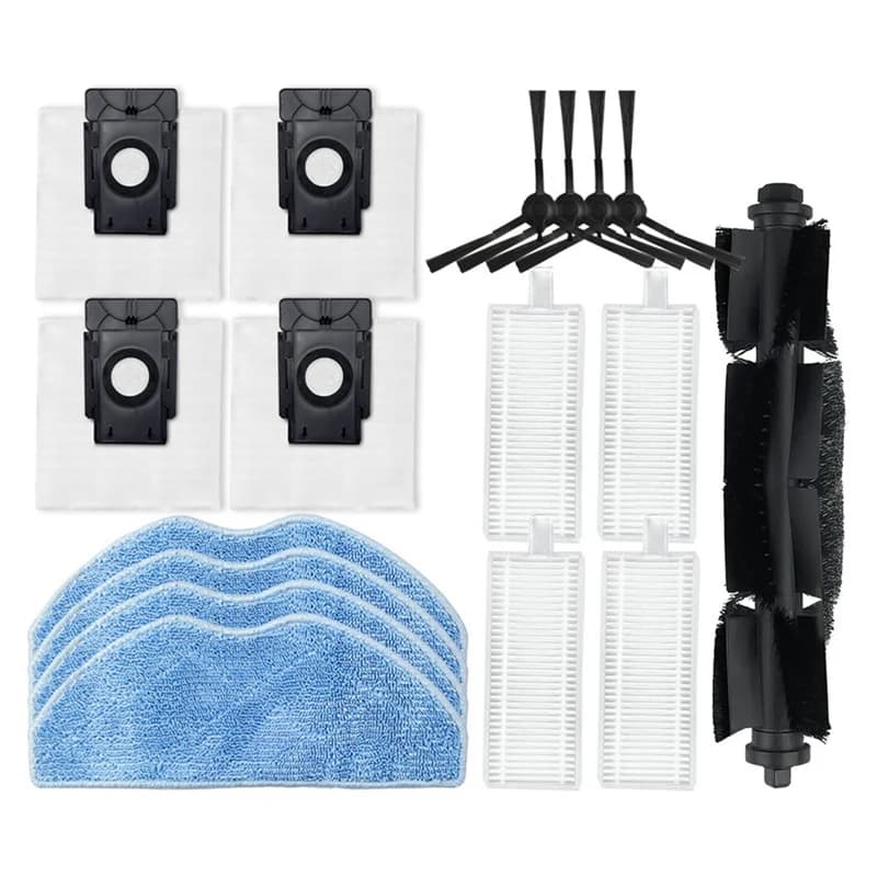 Per 360 S8, S8 Plus, Choice R2, R2S Lite, RE4 Plus, RE5 Plus Parte accessoria per mop con filtro a spazzola laterale principale 【A73 AcePro】