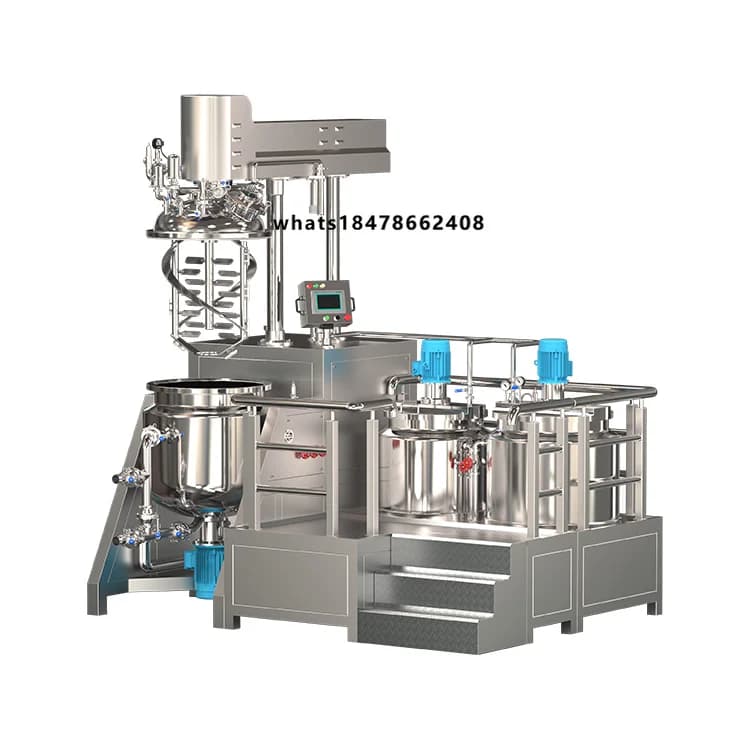 Cosmetic Cream Making Machine: Vacuum Emulsifying Mixer for Moisturizers, Night Creams & BB Cream Small Batch to Mass Production