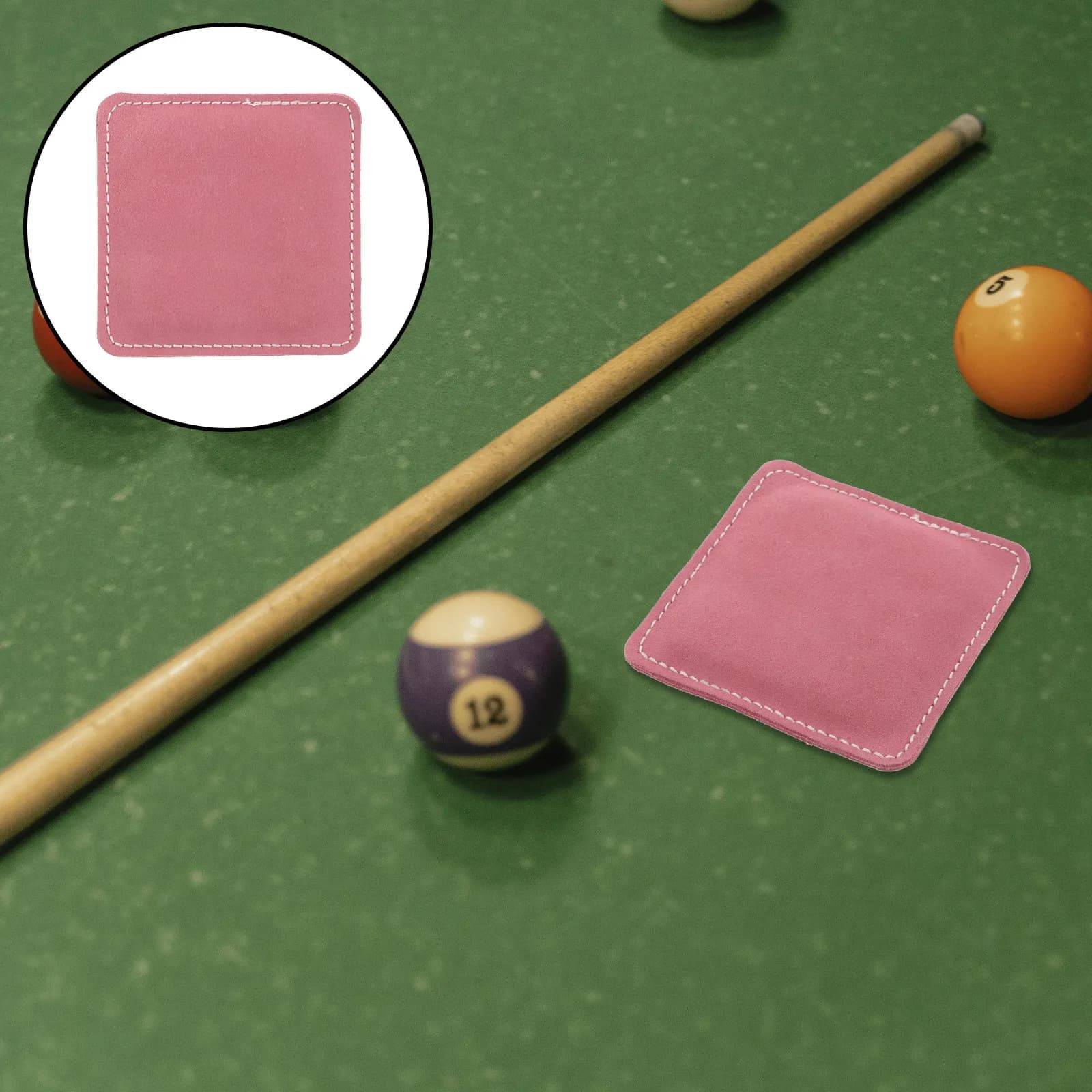 Manicotto Morbido per la Pulizia delle Stecche da Biliardo e Snooker, Lucidatore per Punte, Strumento di Manutenzione, Accessorio per Pulire e Lucidare