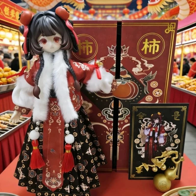 Nuova Serie Jidongshunxi Bjd Articulated The Paradox Of Freedom, Scala 1/8, Blind Box, Decorazione da Scrivania, Giocattolo da Collezione, Regalo