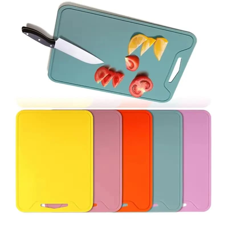 Tagliere in Silicone Antiscivolo per Carne e Verdure, Lavabile in Lavastoviglie, Senza BPA