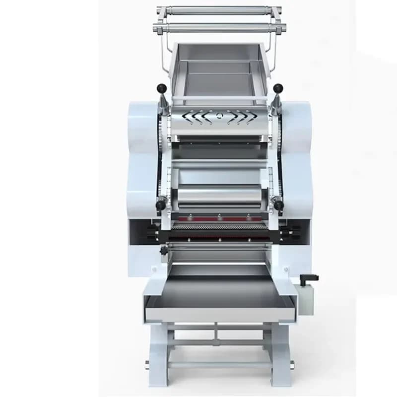 Multi-functional Motorized Automatic Noodle Machine for Dough Sheet Stacking Pressing Kneading Pasta Rolling and Hanging