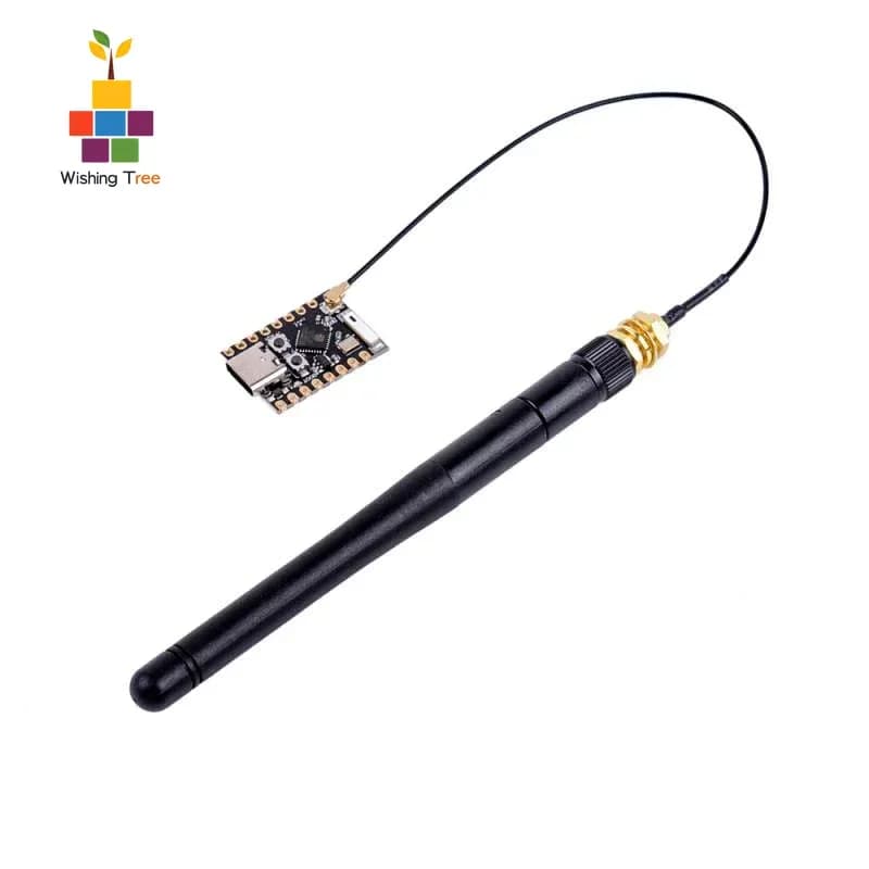 DIYmall Scheda di Sviluppo SuperMini ESP32-C3 con Antenna per Progetti IoT e Arduino, WiFi Dual Mode, Ideale per Appassionati di Tecnologia