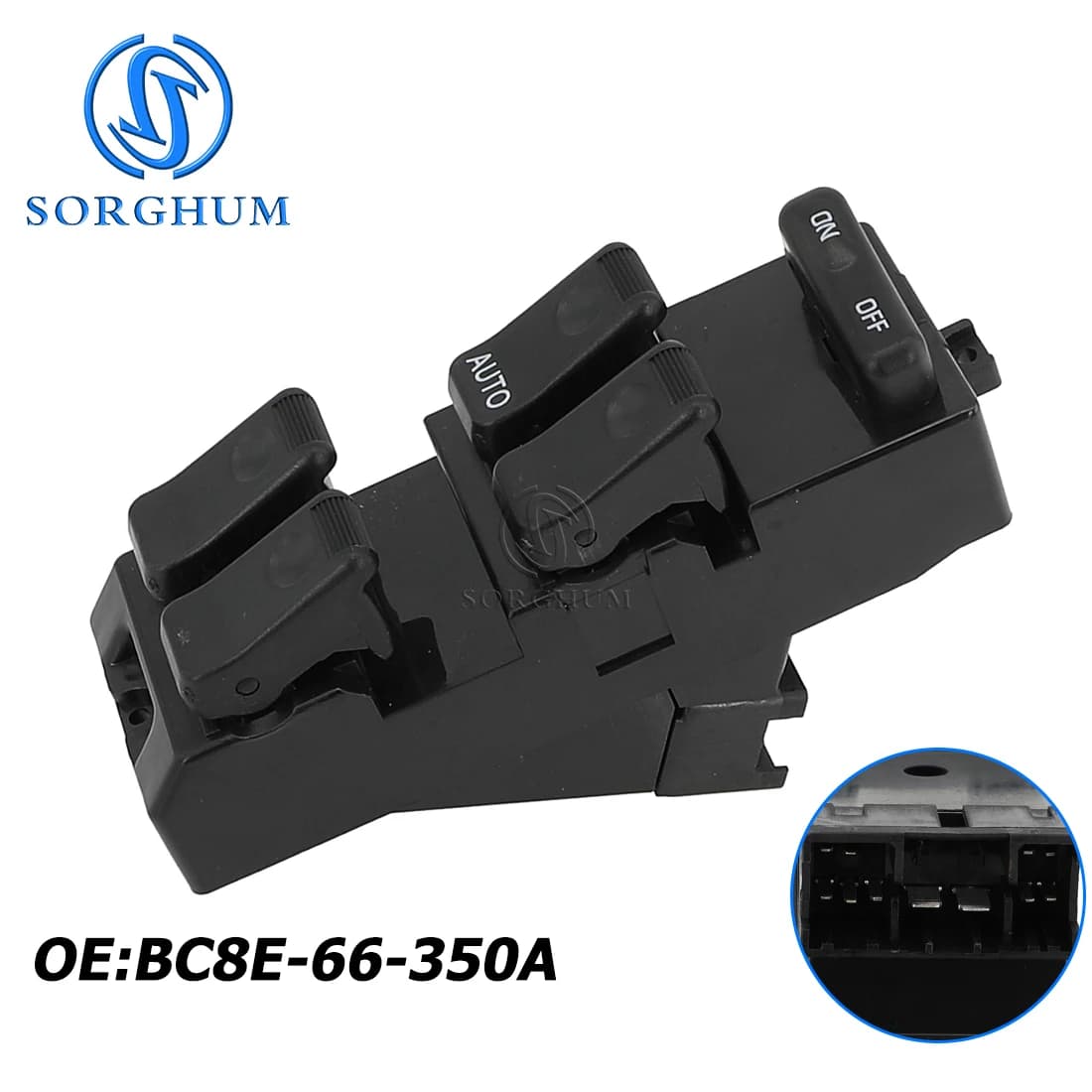 SORGHUM LHD Master alzacristallo elettrico regolatore interruttore di controllo per Mazda MPV Protege 1996 1997 1998 BC8E-66-350A B01A-55-350D