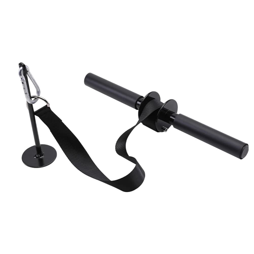 Roller for Dust and Harness with Soft Foam Grips, Training and Muscle Strength of the Forearm