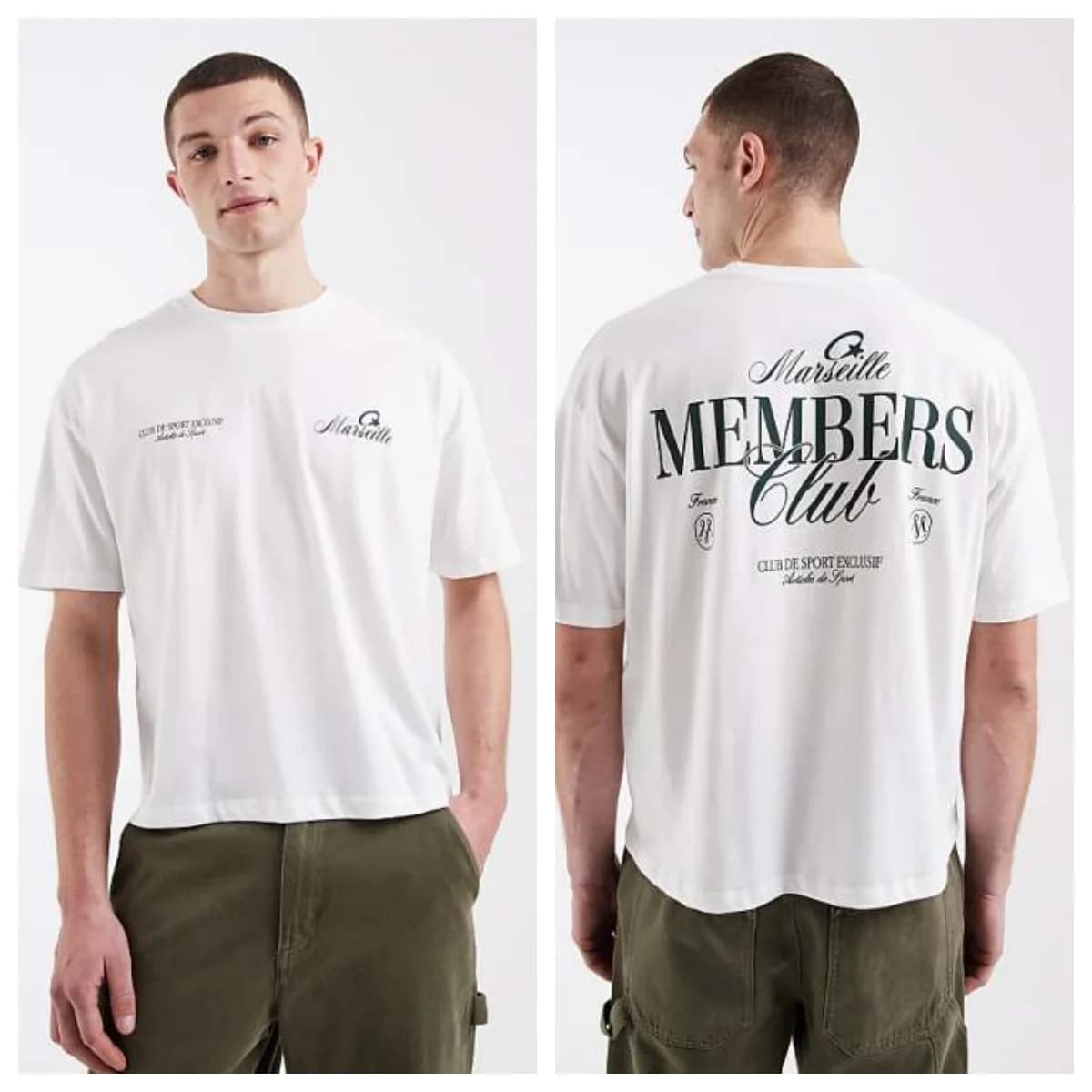 T-shirt Oversize con Grafica Testografica in Bianco, Stile Unisex di Lusso per Uomo e Donna