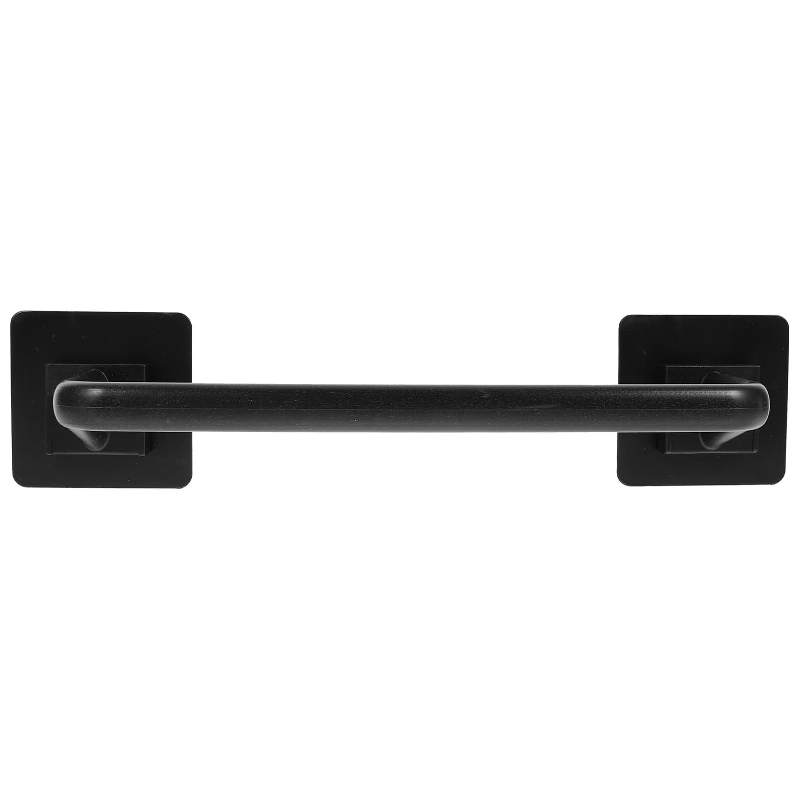Smooth Edges Wall Mounted Towel Holder Premium ABS Bathroom Towel Bar Dish Cloth Hanger Lightweight Dish Cloth Hanger