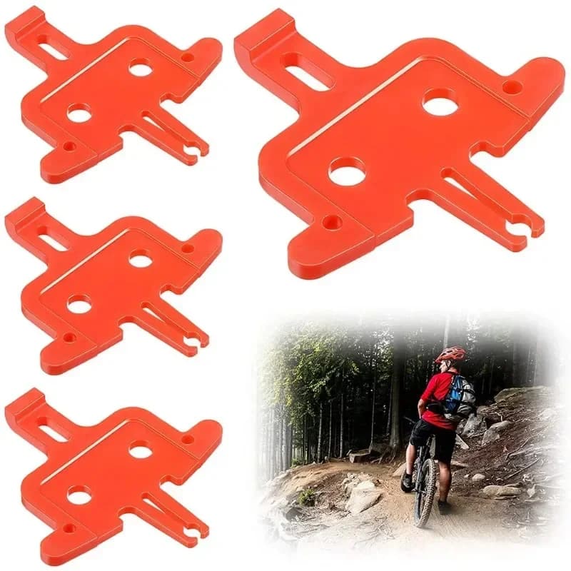 4/2 pezzi pastiglie freno a disco idraulico distanziatore bici da bicicletta facile da montare per parti del sistema frenante per biciclette MTB parti in plastica distanziatore