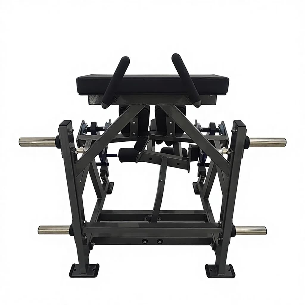 Hot Strength Free Weight Exercise Fitness Commercial Gym Equipment PLATE-LOADED ISO-LATERAL Kneelimg Leg Curl